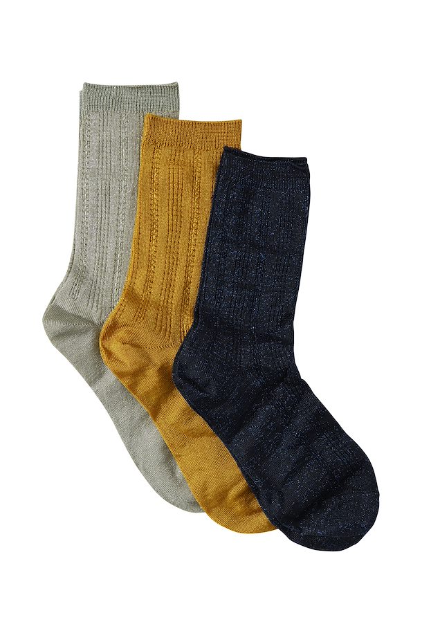 3 PACK Socks fra ICHI accessories – Køb 3 PACK Socks fra str. ONE her