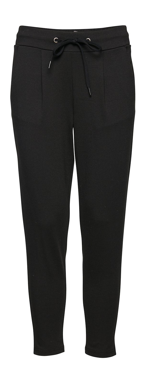 Black KATEIH PANTS - CROPPED from Ichi – Buy Black KATEIH PANTS ...